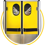 Double-Wing Swing Doors